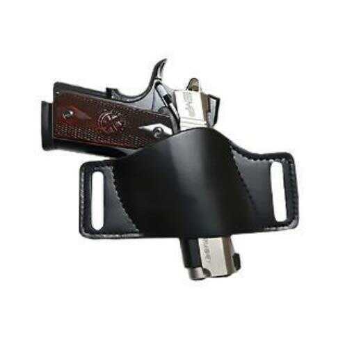 Hunter Company Leather Belt Slide Holster Medium Black Md: 1504B